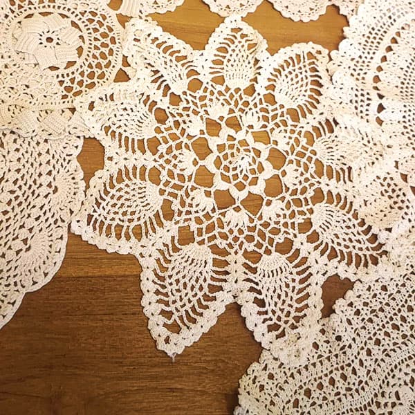 Napperons en dentelle